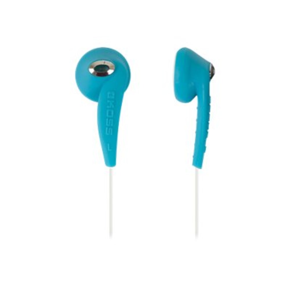 Koss JAMS Wired Earbuds, Blue, KE10