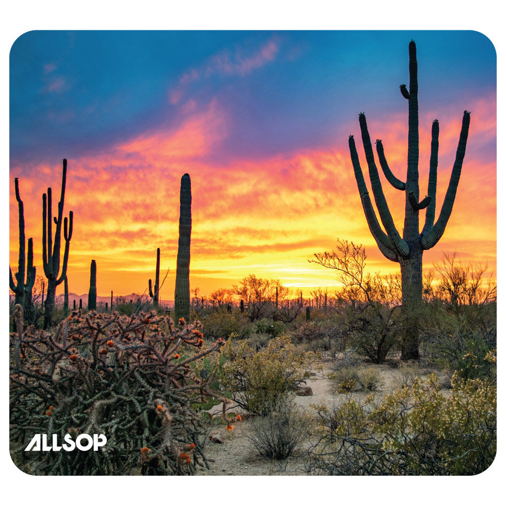 Allsop Naturesmart Mouse Pad, 8in x 8-3/4in, Saguaro