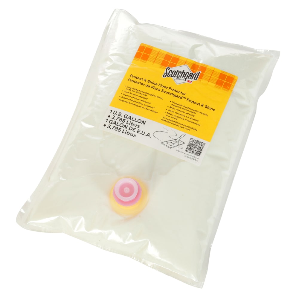 Scotchgard Protect And Shine Floor Protector, 1 Gallon, Bag