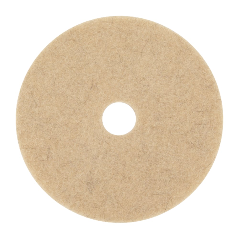 Niagara 3500N Natural Hogs Hair Pads, 27in, Tan, Case Of 5 Pads