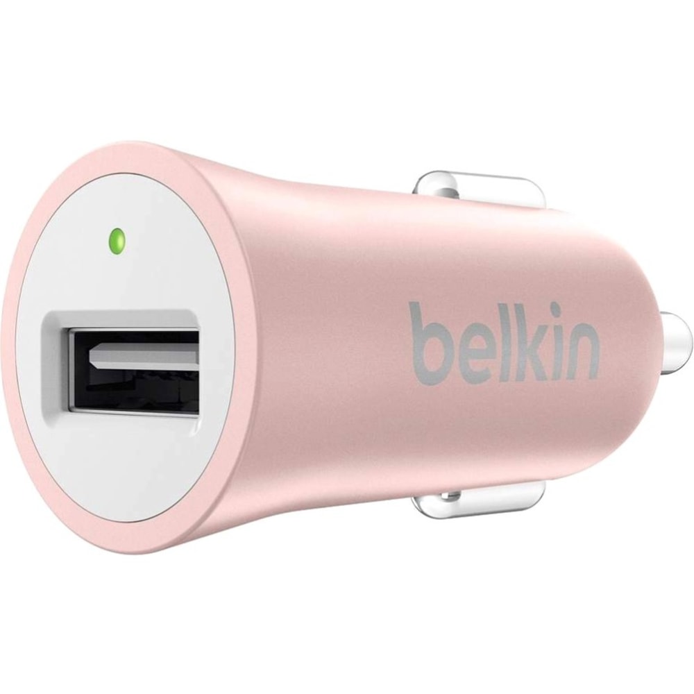 Belkin MIXIT Metallic Car Charger, Rose Gold