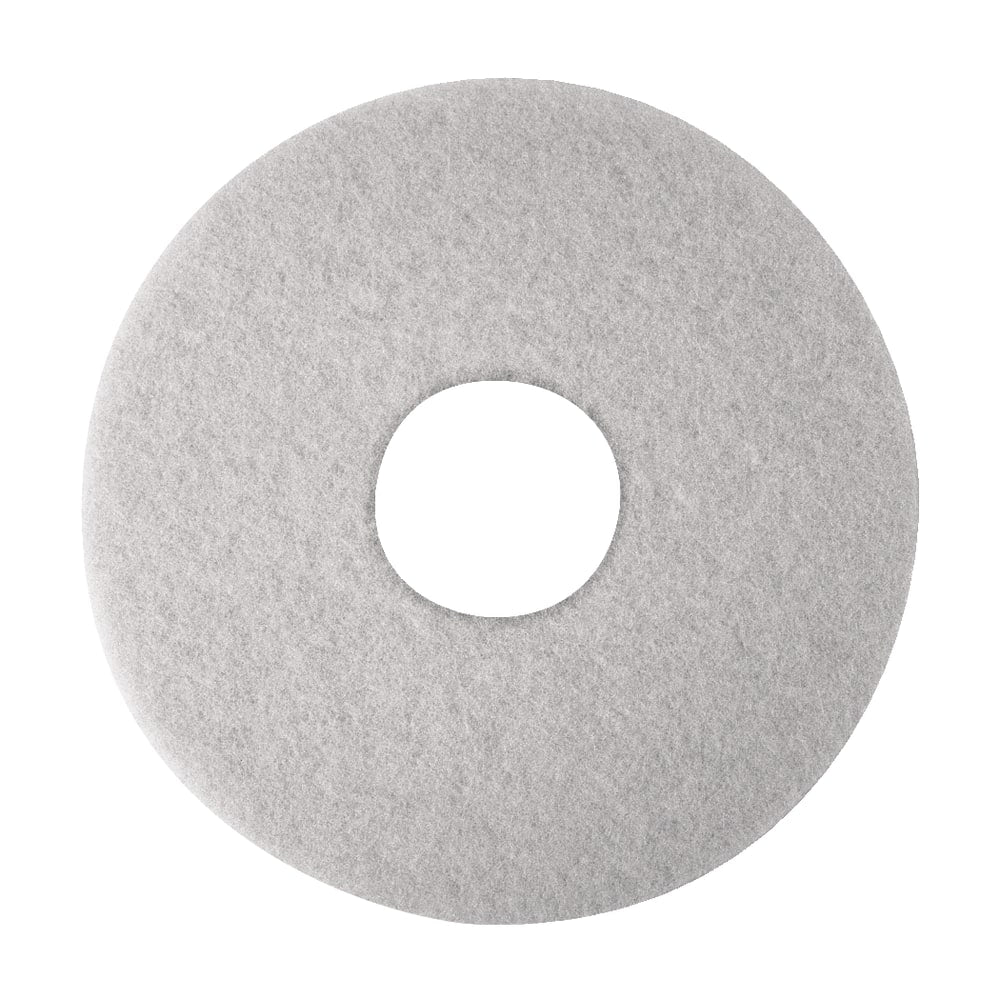 Niagara Polishing Floor Pads, 4100N , 14in, White, Pack Of 5