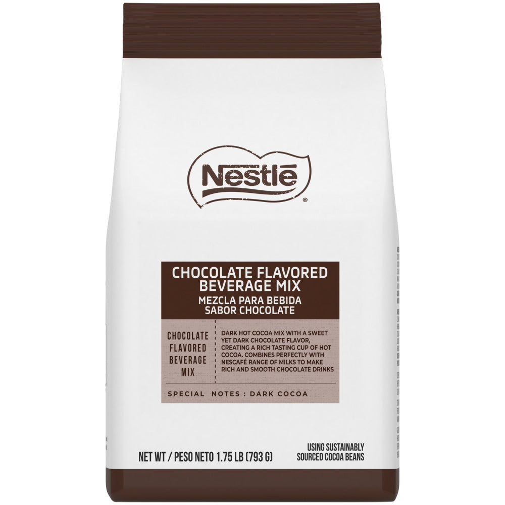 Nestle Premium Chocolate Drink Mix for Hot Chocolate and Mochas, 1.75 Lb Bag, Box of 4 Bags