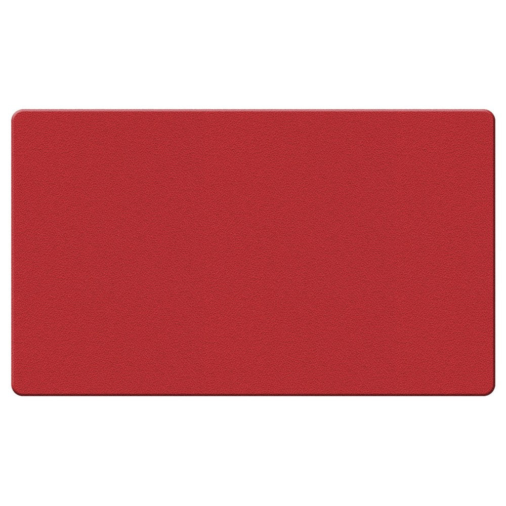 Ghent Fabric Bulletin Board With Wrapped Edges, 36in x 46-1/2in, Red