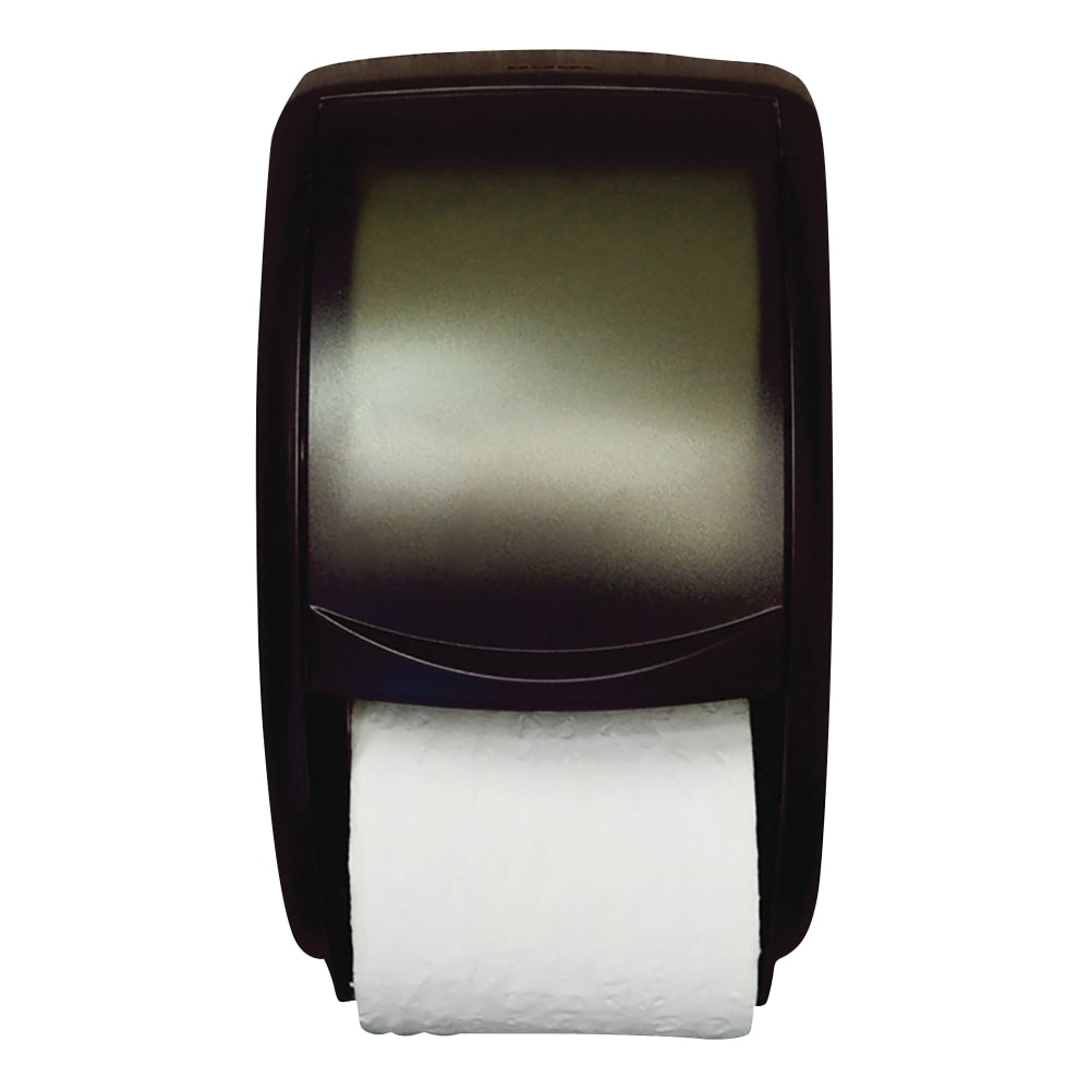 Tork Twin Standard Roll Bath Tissue Dispenser, 12-3/4in, 2 Roll Capacity