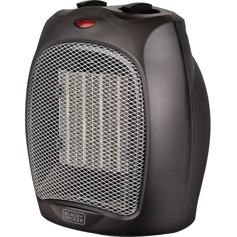 Black+Decker BHDC500B46 1,500-Watt Desktop Ceramic Heater (Black) - Ceramic - Electric - Electric - 4 x Heat Settings - 1500 W - Desktop - Black